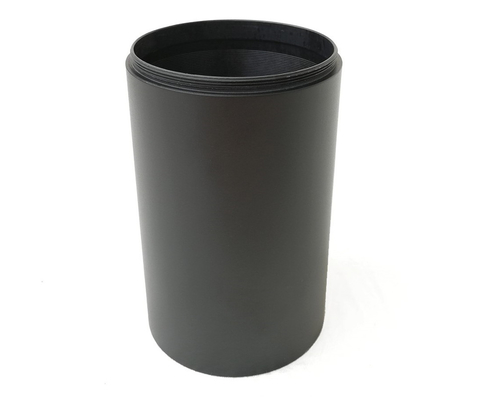 Matte Black Tripod Stand, para-sol do espaço do rifle da liga de alumínio 56mm