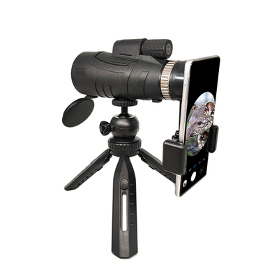 monocular Bak4 do telescópio do telefone celular do poder superior 12x50 com suporte do tripé