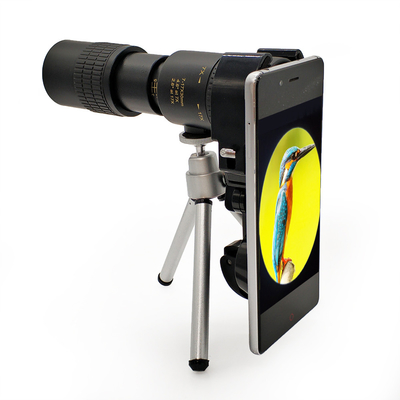 telescópio de Smartphone do zumbido 7-17x30 para o tripé do telefone celular