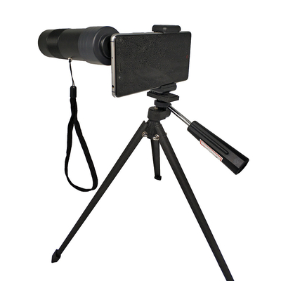 Telescópio do telefone celular do monocular do vidro 8x33 do ED para caminhar