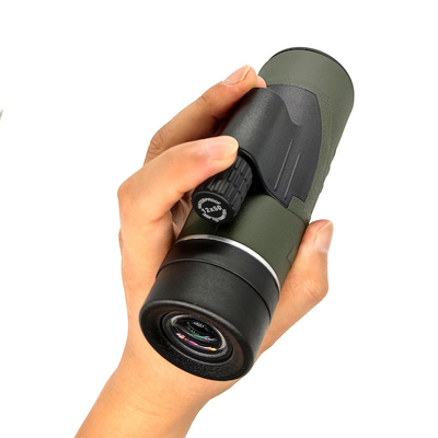 telescópio do monocular do poder superior 12X50 para a ornitologia