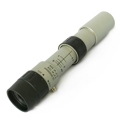 Ampliação alta Handheld do telescópio 10-30x25 do monocular portátil