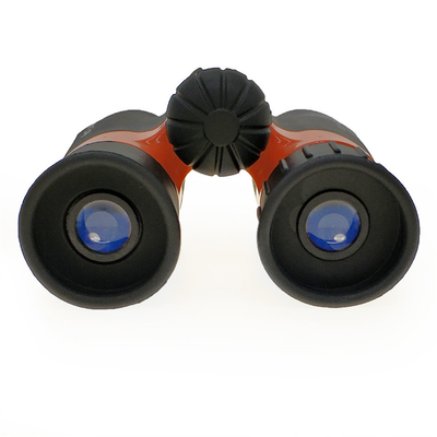 À prova de choque impermeável de Toy Binoculars 8x21 das crianças portáteis pequenas