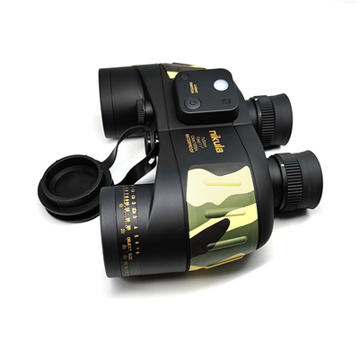 Camufle Marine Binoculars militar 7x50mm com compasso