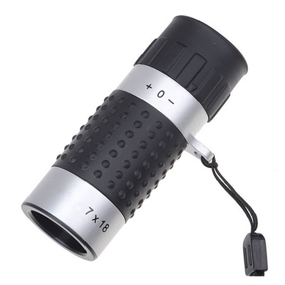 Mini monocular super do espaço da distância do golfe 7x18 para viajar