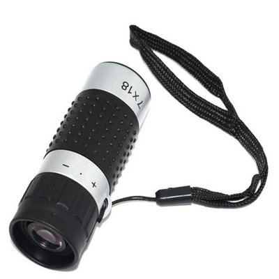 Mini monocular super do espaço da distância do golfe 7x18 para viajar