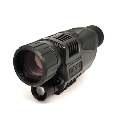 curso do monocular da visão noturna de 5x40 IR Digital salvo vídeos das fotos