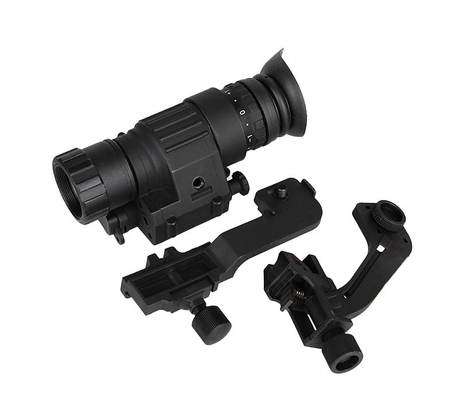 Óculos de proteção óticos da visão noturna do monocular do espaço da visão de 14 noites de PVS