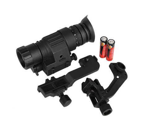 Óculos de proteção óticos da visão noturna do monocular do espaço da visão de 14 noites de PVS