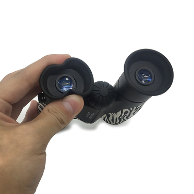 Telescópio à prova de choque dos binóculos 6X21 10X22 das crianças 8x21 da zebra para crianças