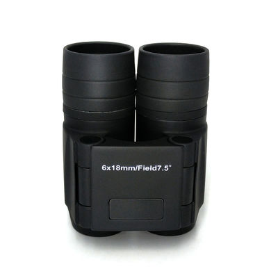Telescópio de dobramento do estojo compacto de Mini Binoculars 6x18 com impermeável