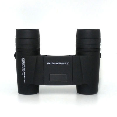 Telescópio de dobramento do estojo compacto de Mini Binoculars 6x18 com impermeável