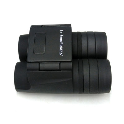 Telescópio de dobramento do estojo compacto de Mini Binoculars 6x18 com impermeável