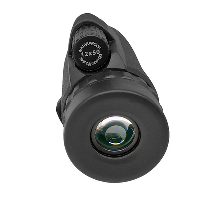 telescópio Birdwatching do monocular do foco da lente HD do monocular 12x50 grande auto