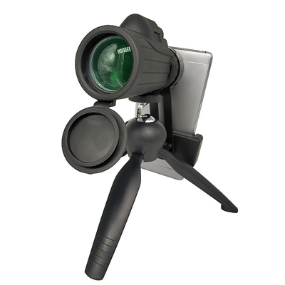 telescópio Birdwatching do monocular do foco da lente HD do monocular 12x50 grande auto